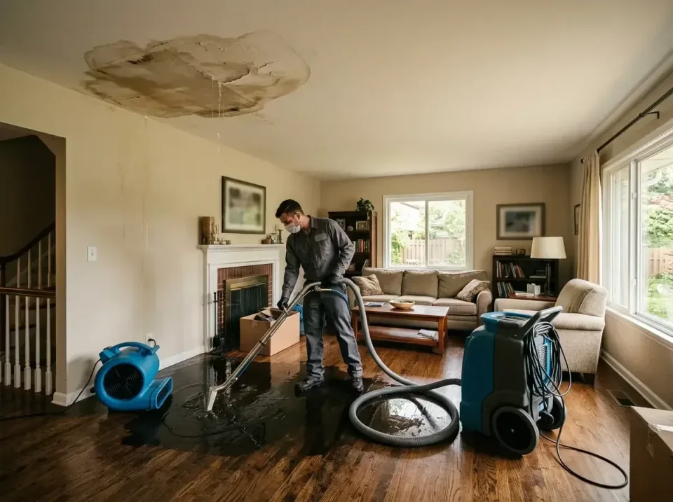 attic-pipe-burst-ceiling-drip-008 — frequently asked questions, Water Damage Restoration & Carpet Care in Brandywine, MD